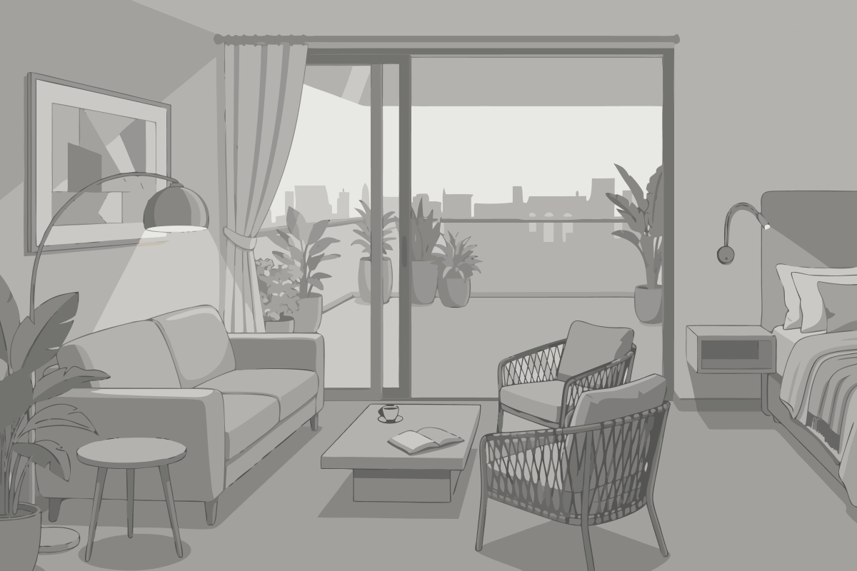 Double Room with Mountain View